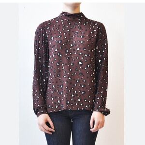Just Female Hackett Leopard Blouse